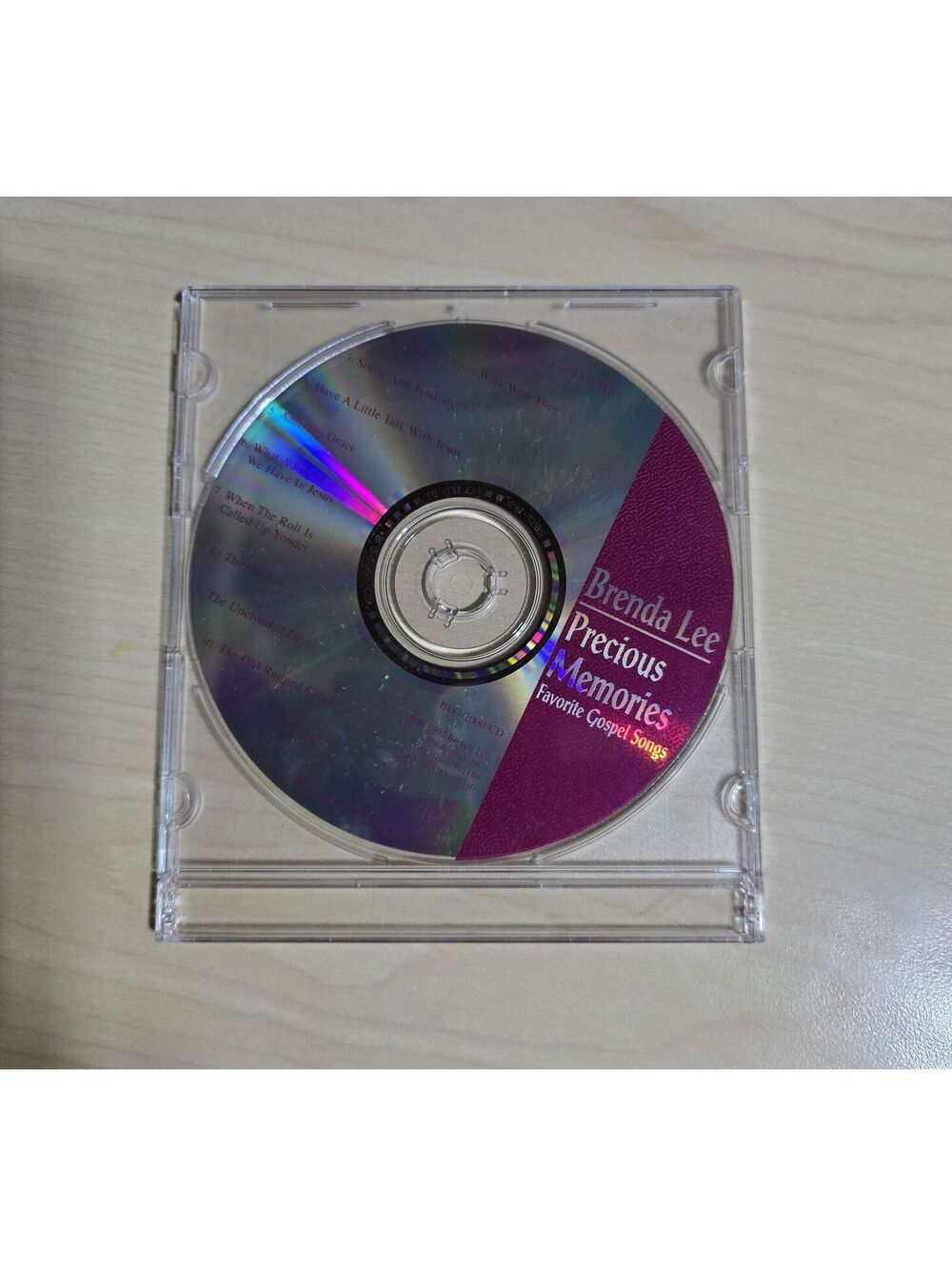 Brenda Lee Precious Moments Favorite Gospel Songs CD